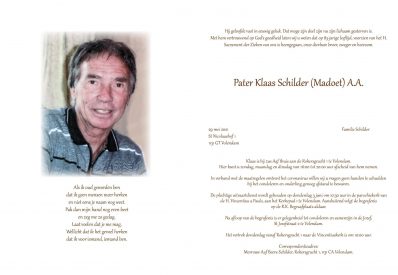 Pater Klaas Schilder (Madoet)